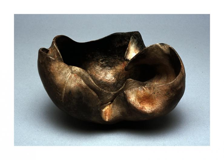 compartmental vessel, ceramic vessel by Pam Taggart